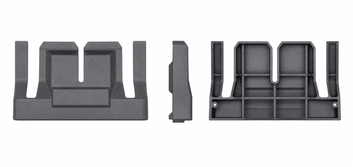 Plastic bracket base