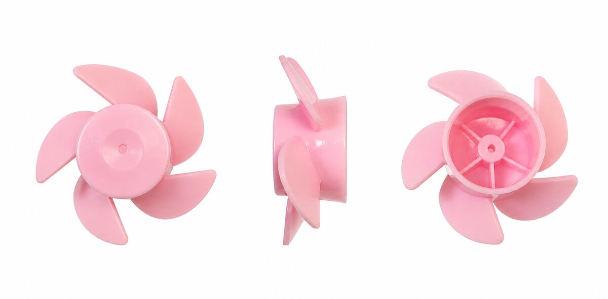 Plastic fan impeller